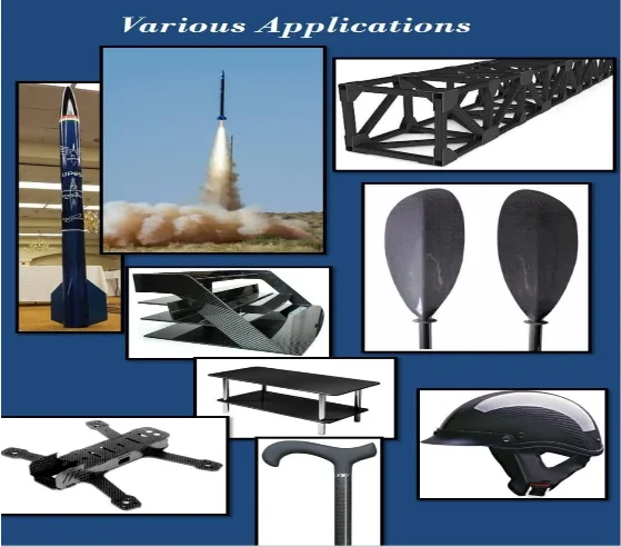 CARBON FIBRE SHEETS, TUBES & RODS